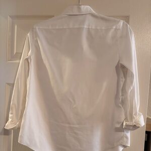 White Jones  New York Long Sleeve shirt -petite